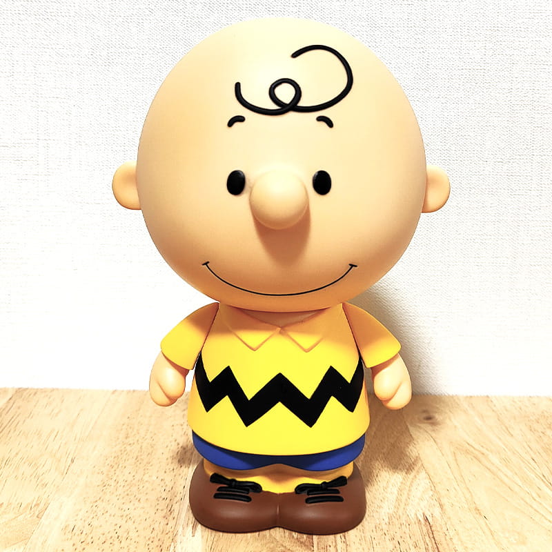 アメリカン レトロ 貯金箱 かわいい チャーリーブラウン フィギュア