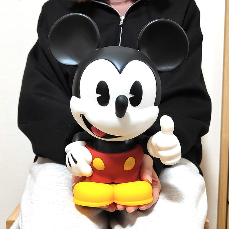 アメリカン レトロ 貯金箱 フィギュアバンク ミッキー クラシック