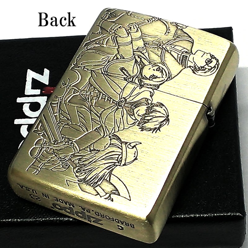 ZIPPO ライター ジッポ 葬送のフリーレン アニメ ゴールド