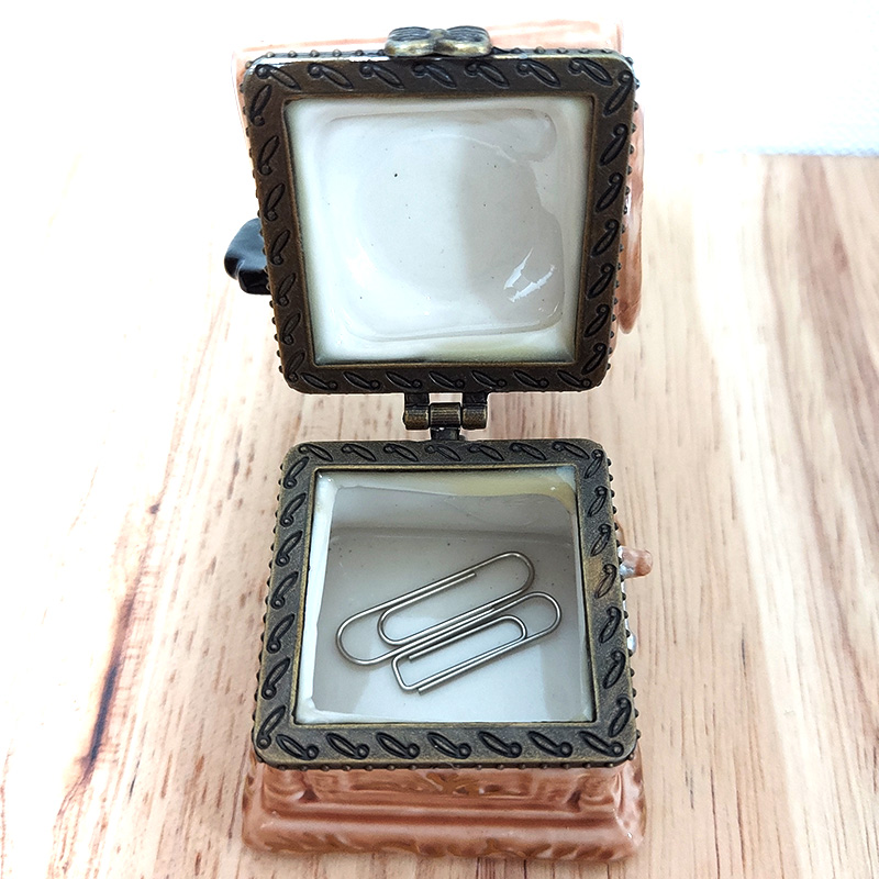 アメリカン レトロ 小物入れ おしゃれ 蓄音機 小さい レトロ ポタリー