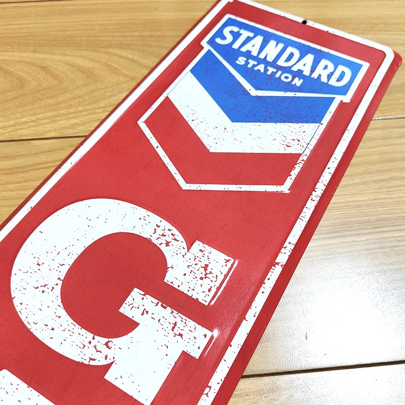 パタゴニア プロビジョンズ × デシューツ メタルサイン 看板 非売品 アメリカン レトロ メタルサイン CHEVRON ブリキ看板 大型 シェブロン