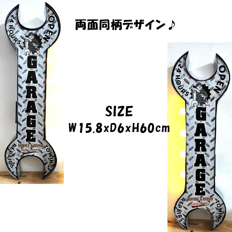 アメリカン クラシック LED Sign Full Service Station 電飾看板