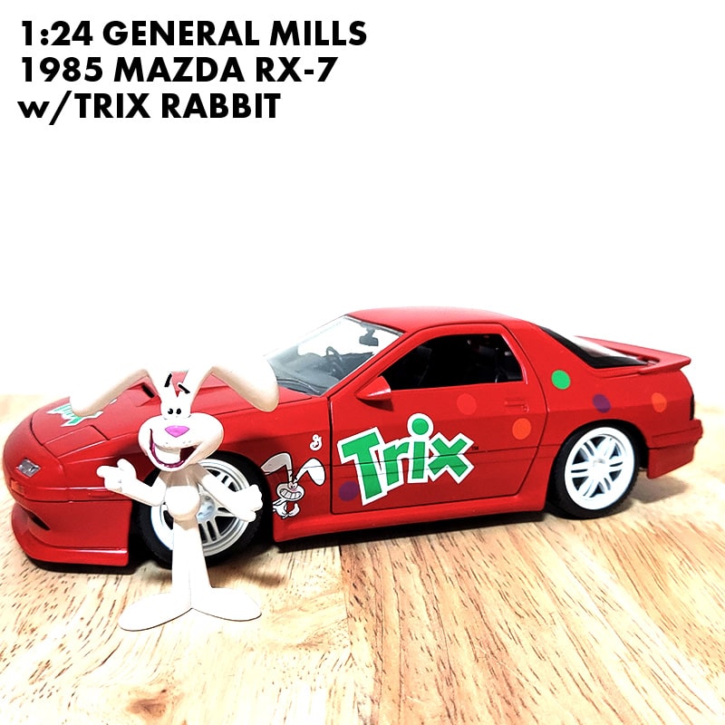 フィギュア ジェネラルミルズ ミニカー トリックス ラビット 人形 ゼネラル・ミルズ インテリア 置物 かわいい GENERAL MILLS