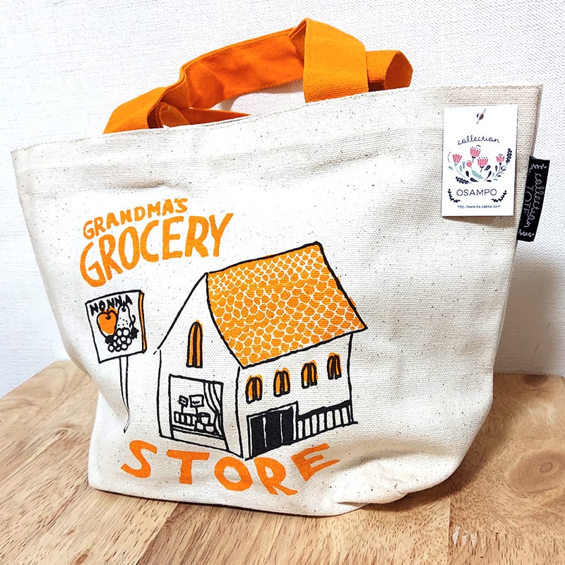 アメリカン レトロ トートバッグ かわいい グローセリーストア ランチ