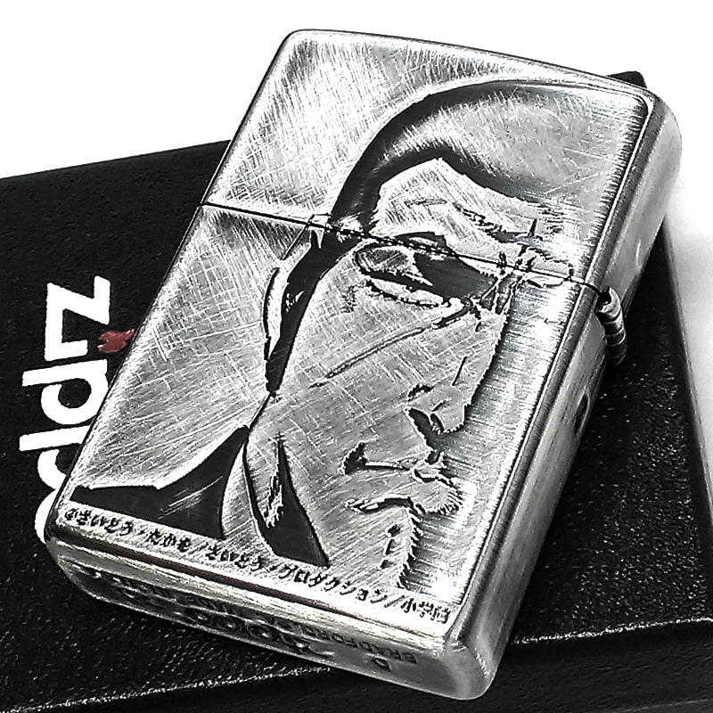 ZIPPO ライター ゴルゴ13 デューク東郷 両面加工 ユーズド加工 ジッポ 