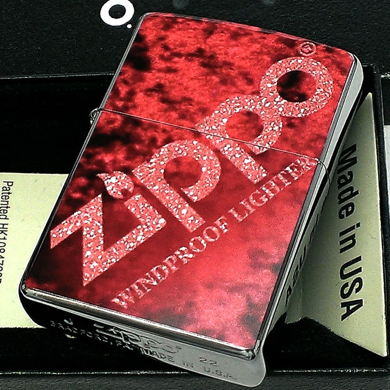ZIPPO（ジッポー） ライター ジッポ ロゴ グラデーション レッド 