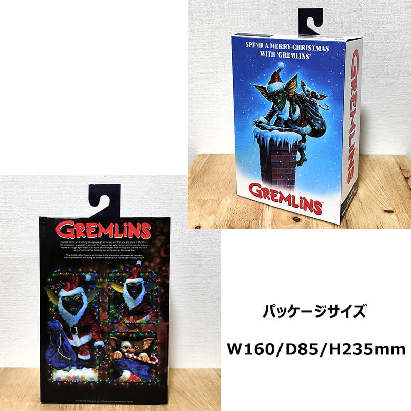 NECA（ネカ） フィギュア グレムリン サンタ ストライプ＆ギズモ 映画