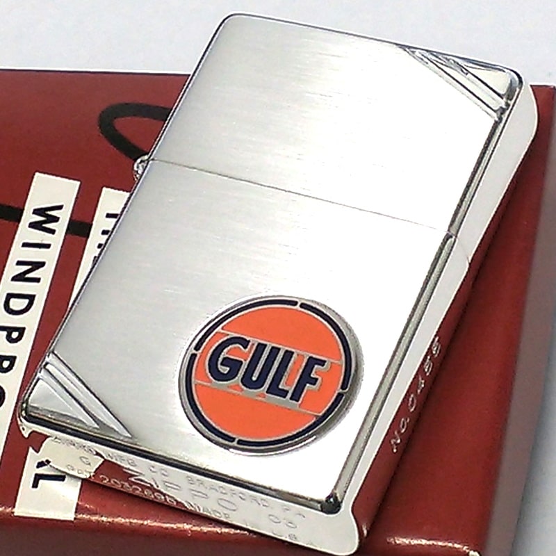 超安い GULF ライター ZIPPO 1937レプリカ ジッポ レア フラットトップ その他