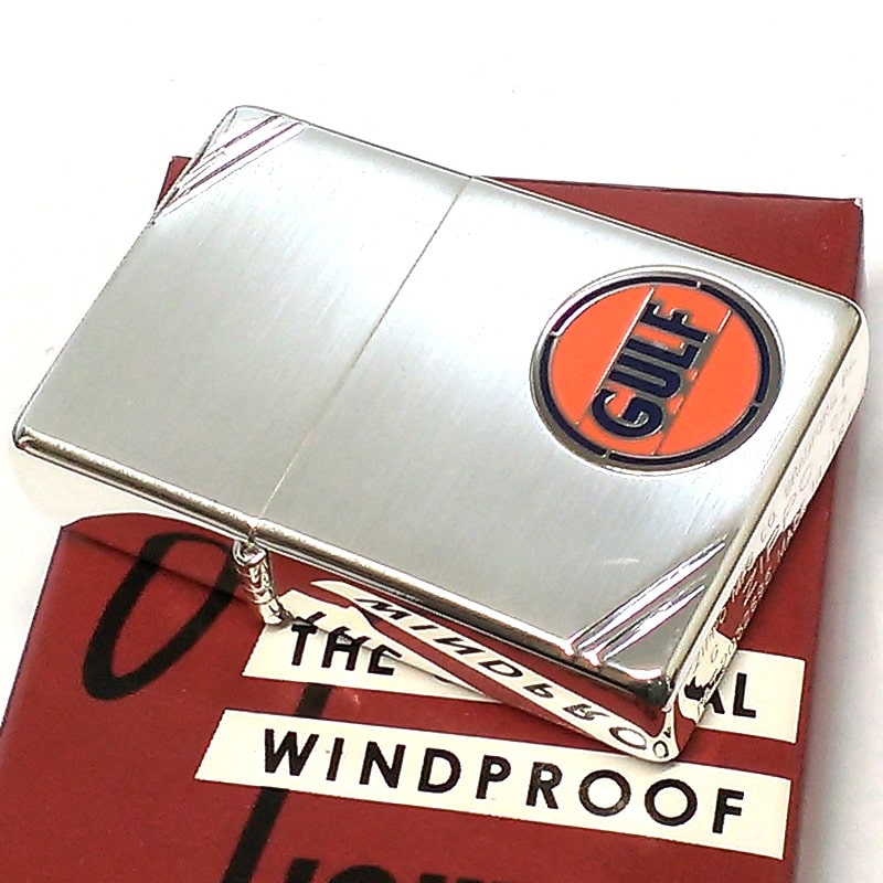 ZIPPO（ジッポー） ライター GULF 1937レプリカ フラットトップ レア 