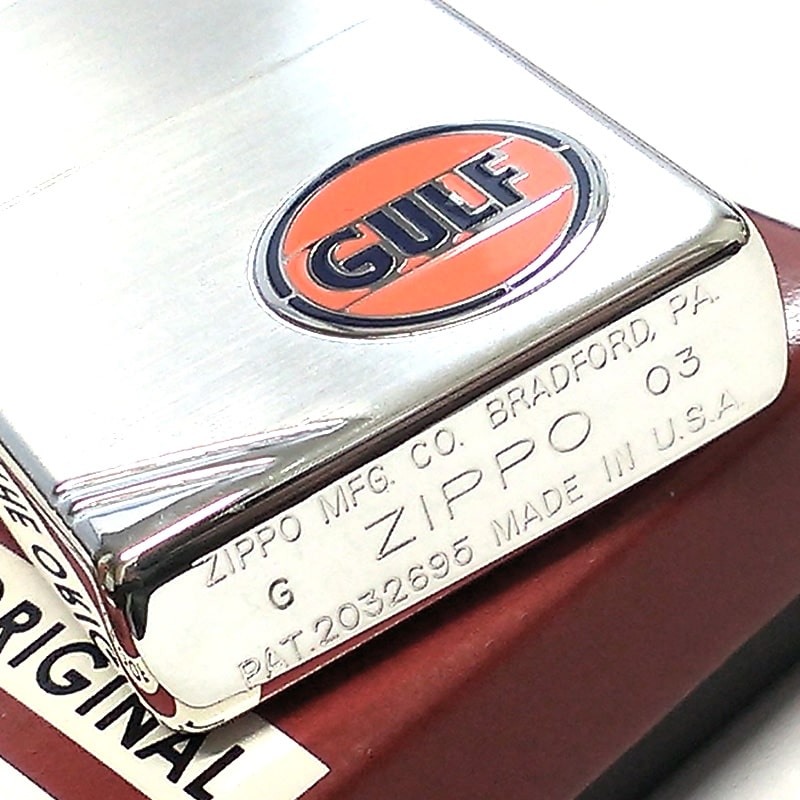 ZIPPO（ジッポー） ライター GULF 1937レプリカ フラットトップ レア