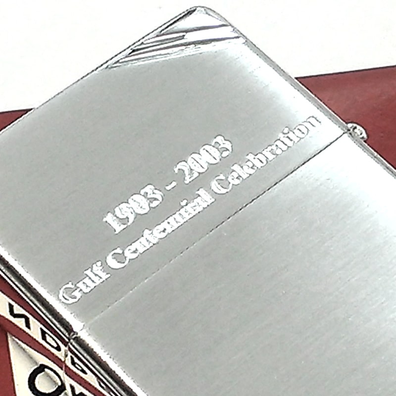 ZIPPO ライター GULF 1937レプリカ フラットトップ レア ジッポ 