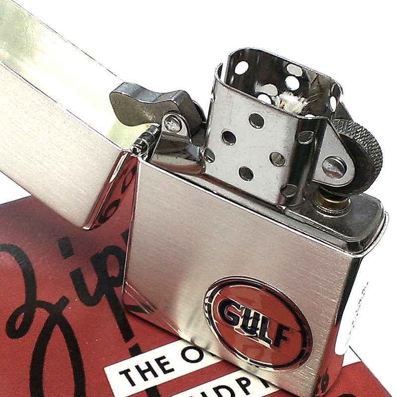 ZIPPO（ジッポー） ライター GULF 1937レプリカ フラットトップ レア