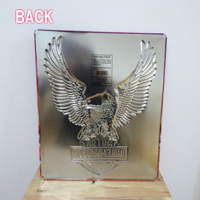 Harley Davidson（ハーレー・ダビッドソン） ブリキ看板 アンティーク