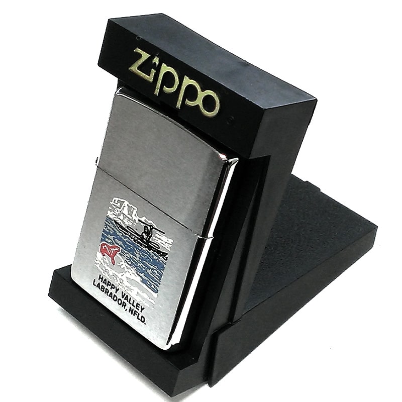 ZIPPO ライター レア ジッポ カナダ製 2000年製 オンタリオ製 ハッピー 