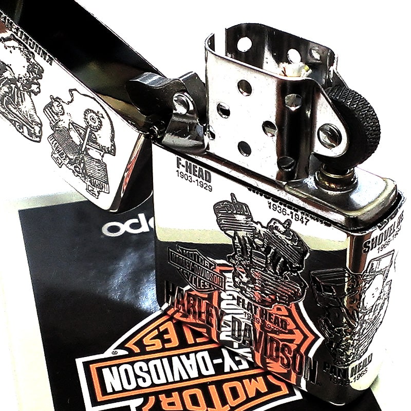 zippo ハーレーダヴィッドソン Amazon.com: Zippo Harley-Davidson Engine 1941 Replica Black