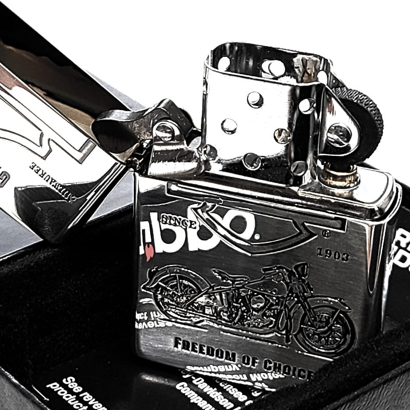 ZIPPO（ジッポー） ハーレー ダビッドソン バイクデザイン シルバー 