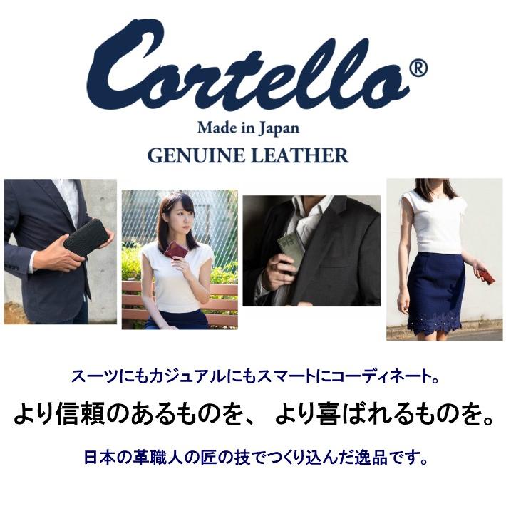 長財布 コルテロ ラウンドロングウォレット 本革 日本製 選べる グレー