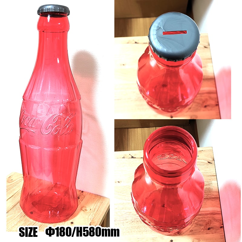 Coca Cola 貯金箱 コカコーラ ジャンボコインバンク 赤 かわいい