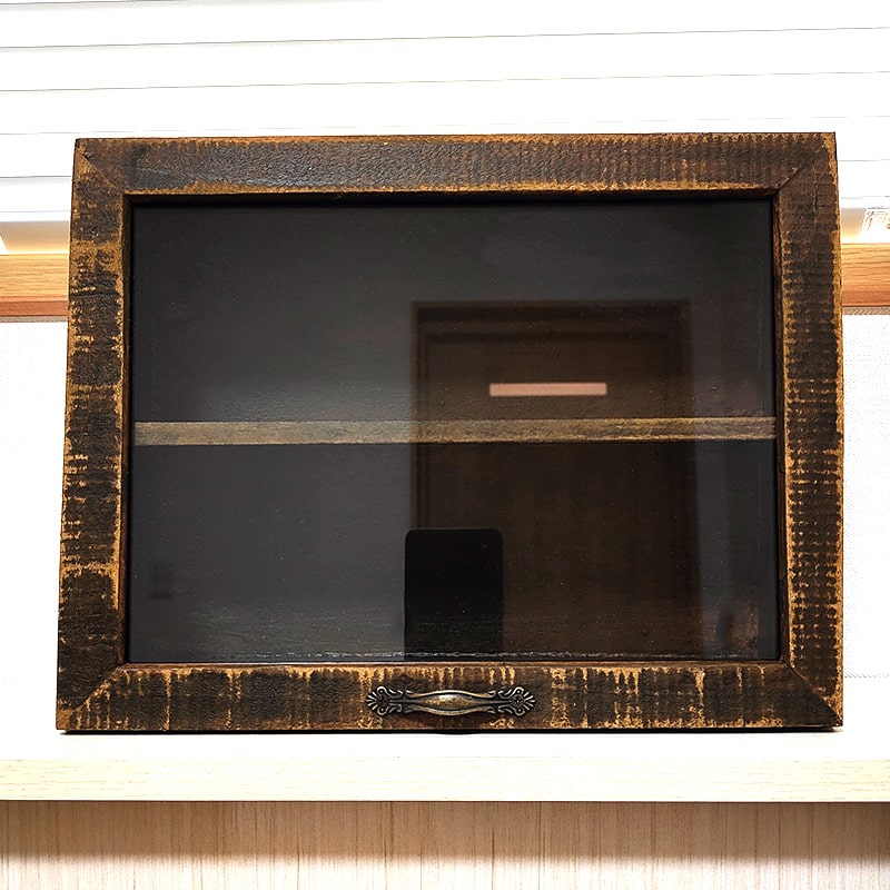 ZIPPO（ジッポー） 木製 コレクションケース おしゃれ 喫煙具収納