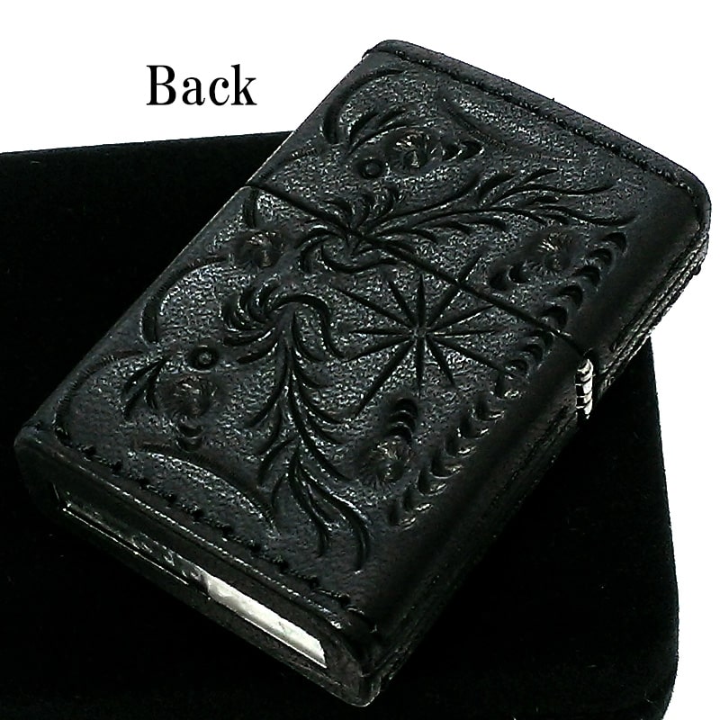 ZIPPO 革巻き インディアンスピリット フェザー ライター