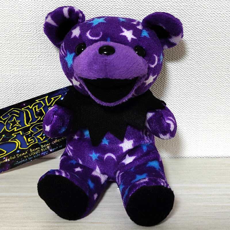Grateful Dead（グレイトフル・デッド） パープル デッドベア