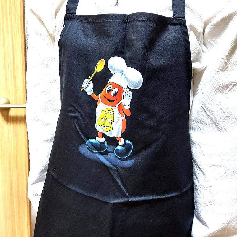 アメリカン レトロ エプロン ジェリーベリー ブラック キャラクター