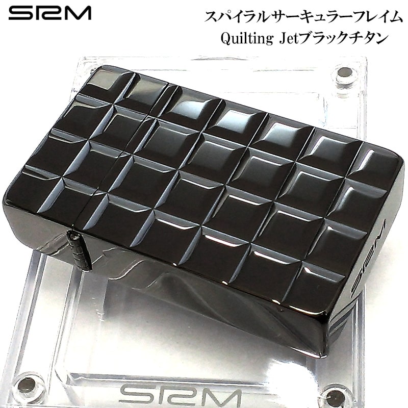 SAROME ガスライター イントレチャート ブラックチタン 訳あり