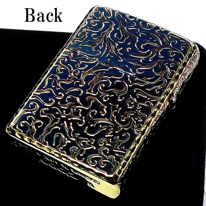 ZIPPO アーマー 唐草 龍 ジッポ ライター ドラゴン 5面彫刻