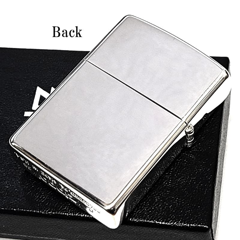 ZIPPO（ジッポー） 和柄 刀 重厚メタル ジッポ ライター ロゴ 満月 