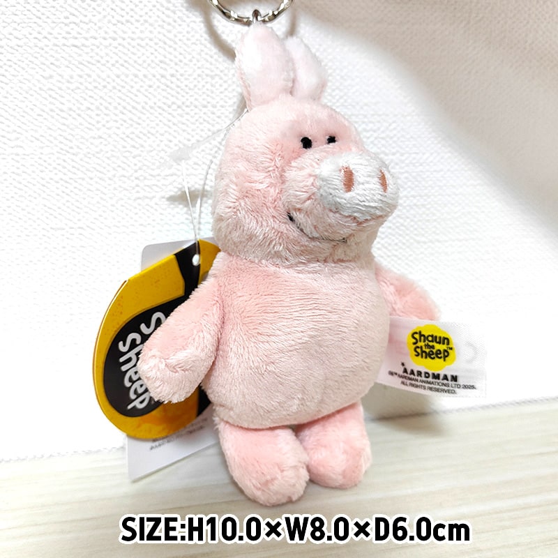 nici（ニキ） ひつじのショーン キーリング かわいい キーホルダー