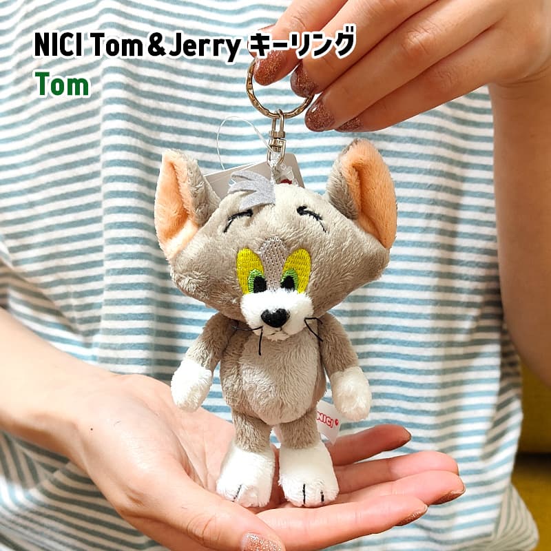 猫キャラクターキーホルダー- keyring-tom1.jpg
