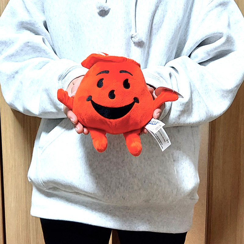 ぬいぐるみ クールエイドマン 6インチ KOOL AID キャラクター レッド アメリカン かわいい 雑貨 マスコット インテリア｜hayamipro｜04