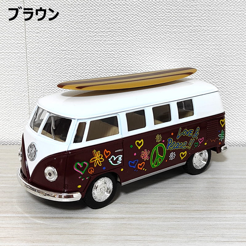 アメリカン レトロ ミニカー VW クラシカルバス サーフボード 車