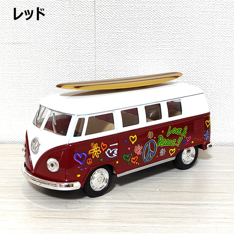 アメリカン レトロ ミニカー VW クラシカルバス サーフボード 車
