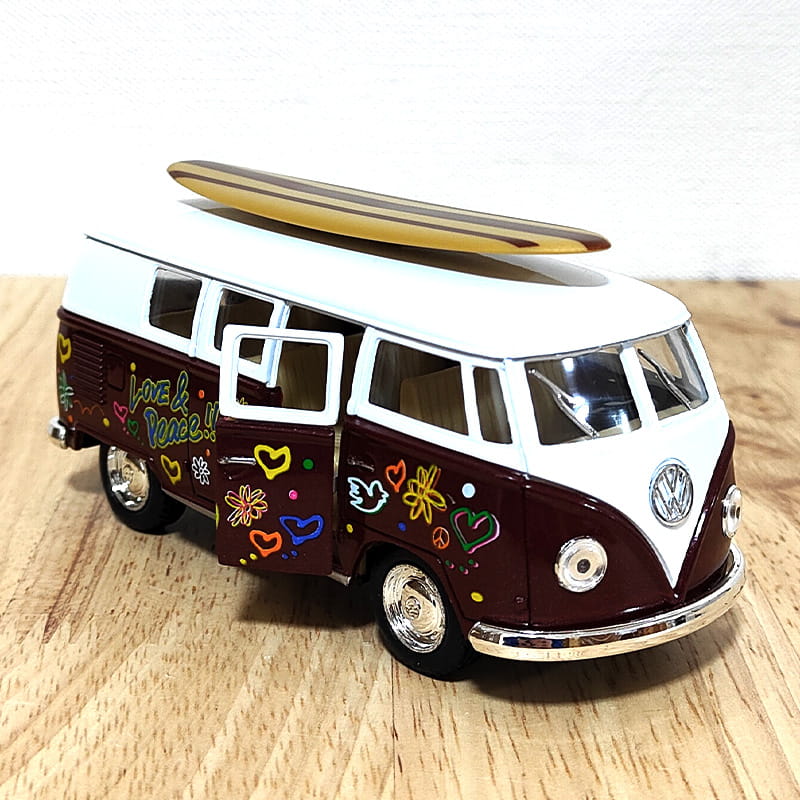 アメリカン レトロ ミニカー VW クラシカルバス サーフボード 車