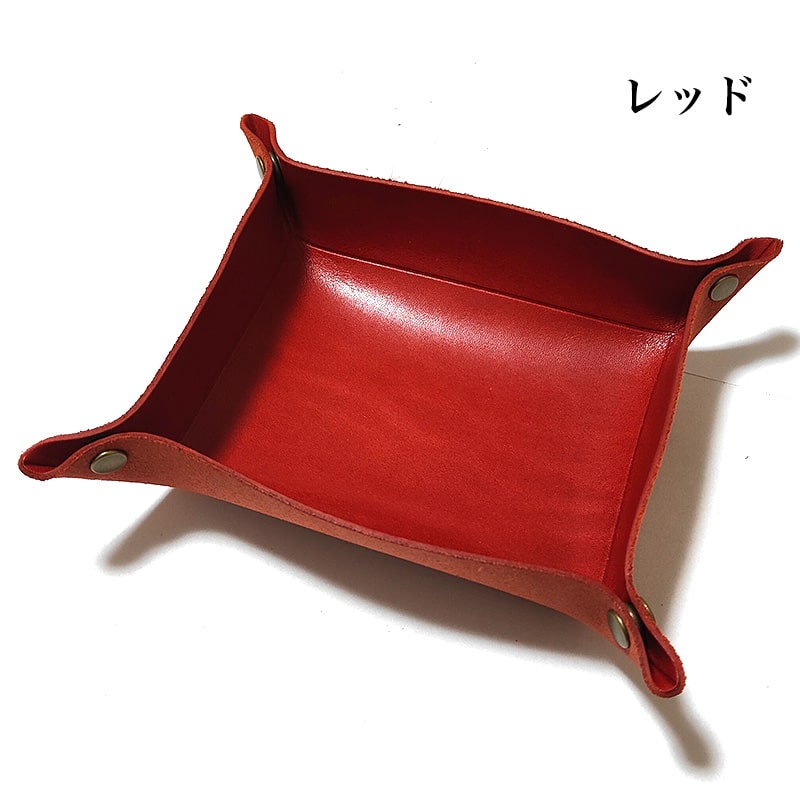 栃木レザー 小物入れ マルチトレー Lサイズ 日本製 牛革 7カラー