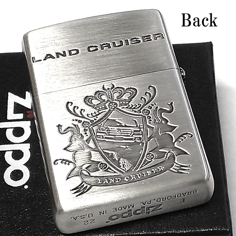 ハイクオリティ ZIPPO かっこいい TOYOTA ランドクルーザー ジッポ