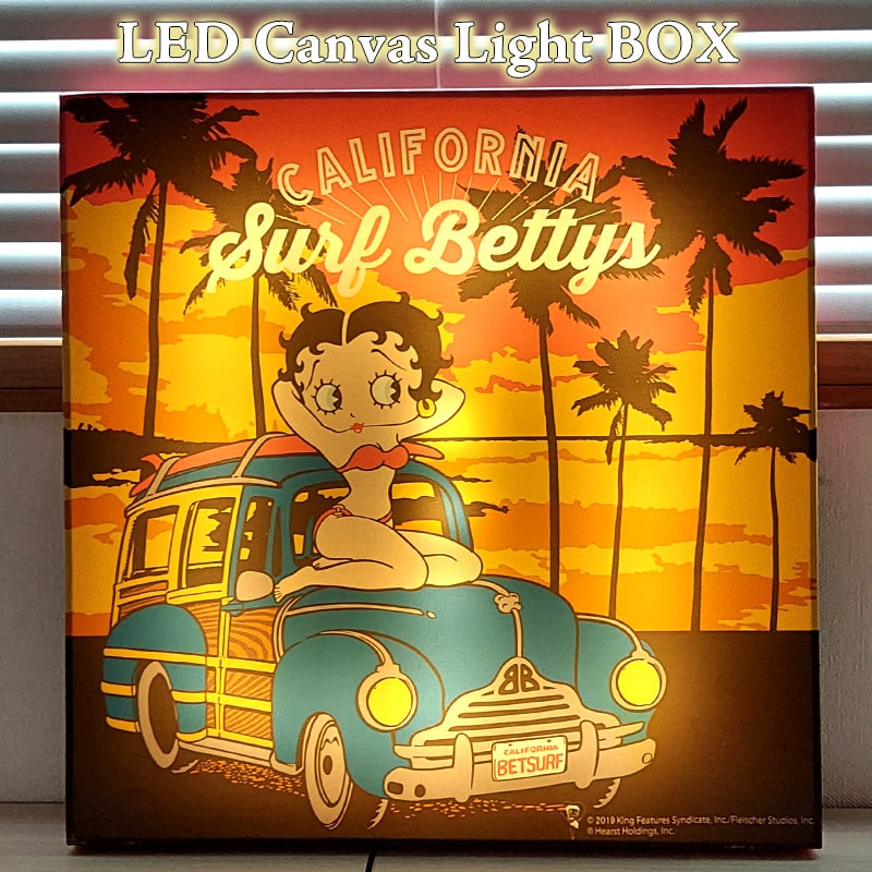 BETTY BOOP（ベティ ブープ） LEDライト インテリア 壁掛け 可愛い