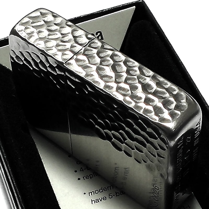ZIPPO ハンマートーン GOLD & SILVER カラー 2個セット lmtd-hm1941sv-5889632025-min.jpg