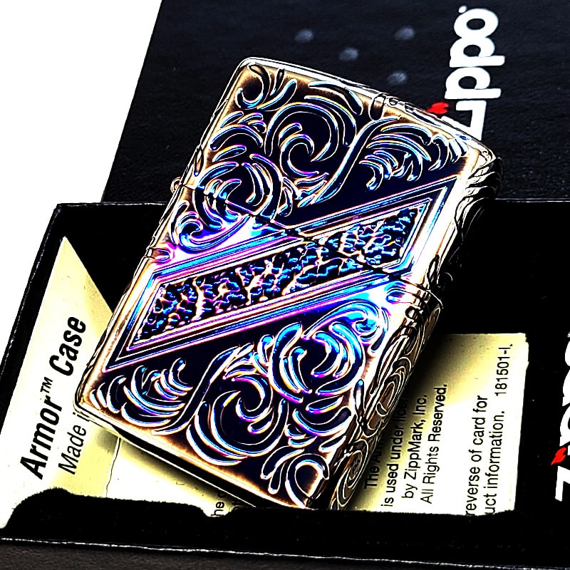 お値引き交渉可アーマー　笹柄　ツートン　逆打ち　zippo レアお値引き価格 お値引き交渉可アーマー 笹柄 ツートン 逆打ち zippo レアお