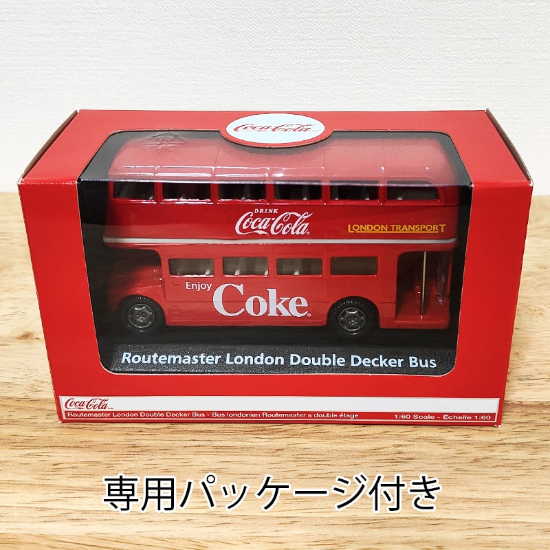 ミニカー コカコーラ ロンドンバス おしゃれ オブジェ 車 Coca-Cola 