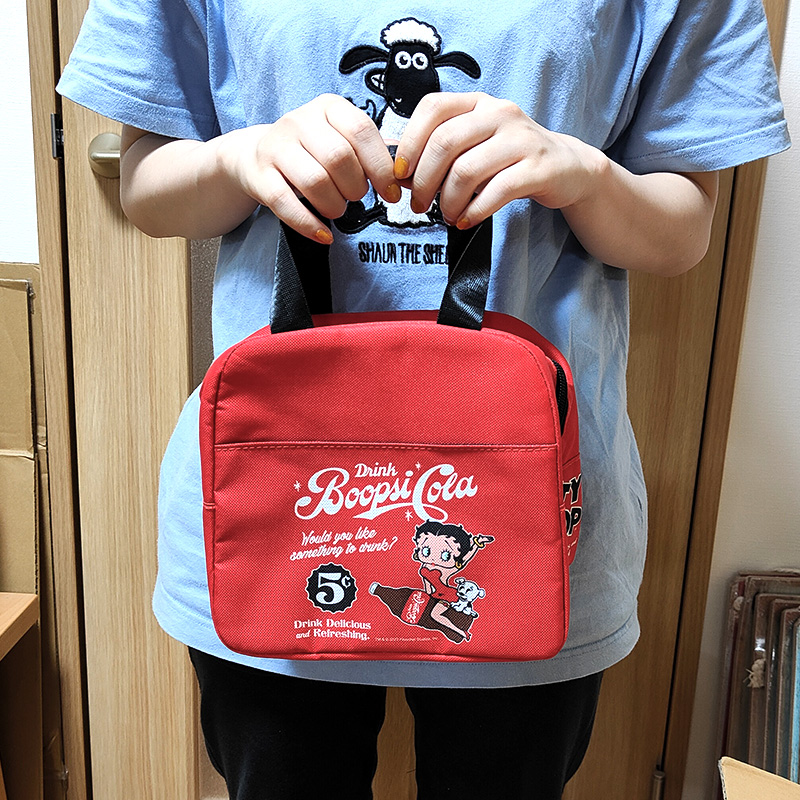 アメリカン レトロ ADVERTISING LUNCH BAG ランチバッグ 保冷 保温