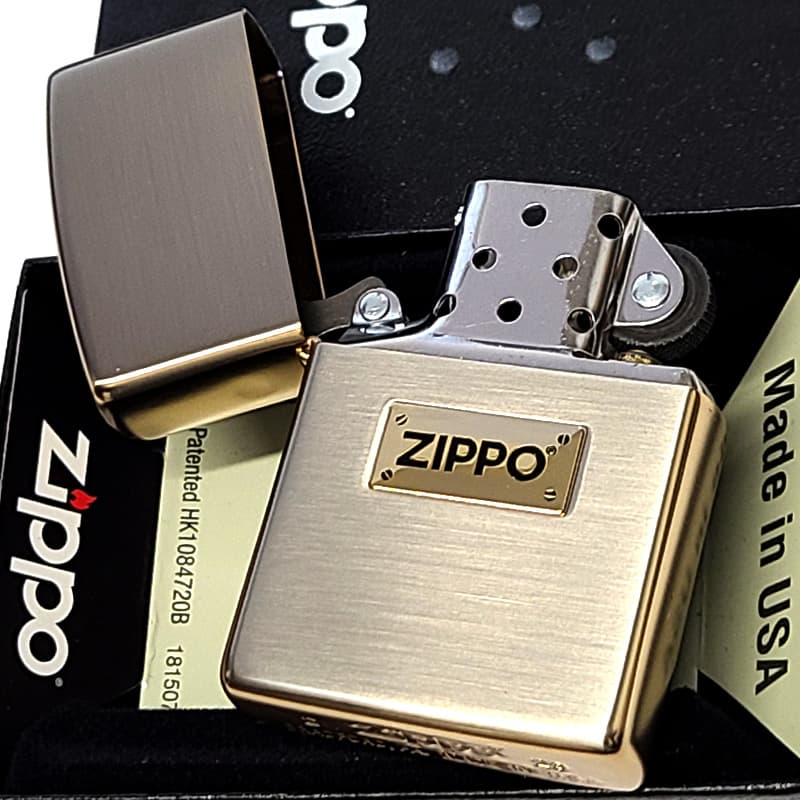 ZIPPO（ジッポー） ライター おしゃれ シンプル ZIPPOロゴ マット加工