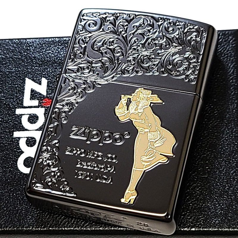ZIPPO（ジッポー） ライター アラベスク ジッポ ウィンディ マット加工
