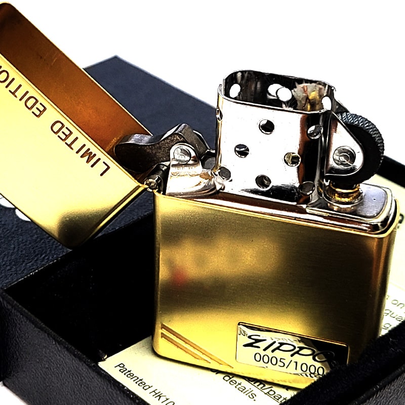 ZIPPO（ジッポー） 限定1000個生産 ゴールド マット加工 ジッポ