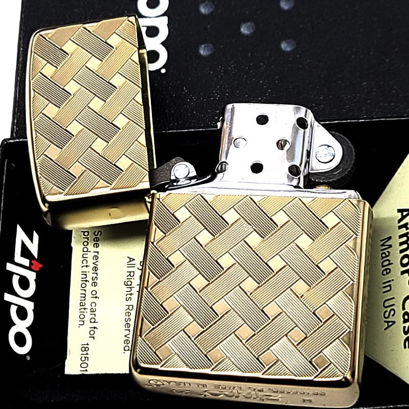 ZIPPO（ジッポー） ライター アーマー ワイヤーメッシュ シャンパン