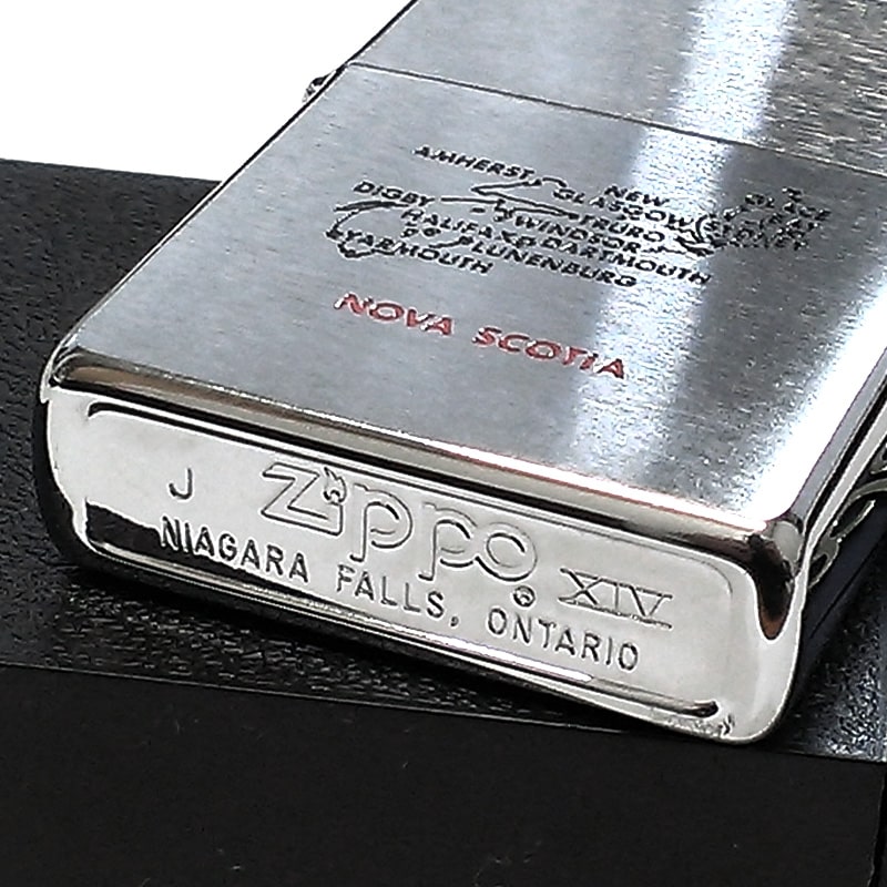 ZIPPO カナダ製 1998年製 地図 ヴィンテージ ライター 絶版 珍しい