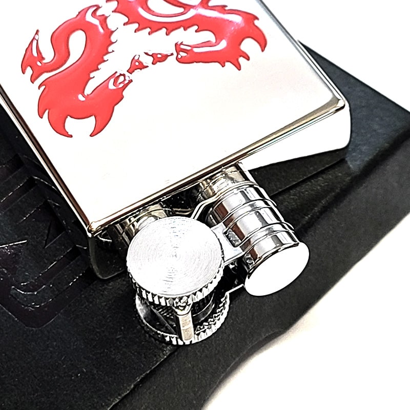 マーベラス オイルライター 廃盤 タンクライター DRAGON レッド レア