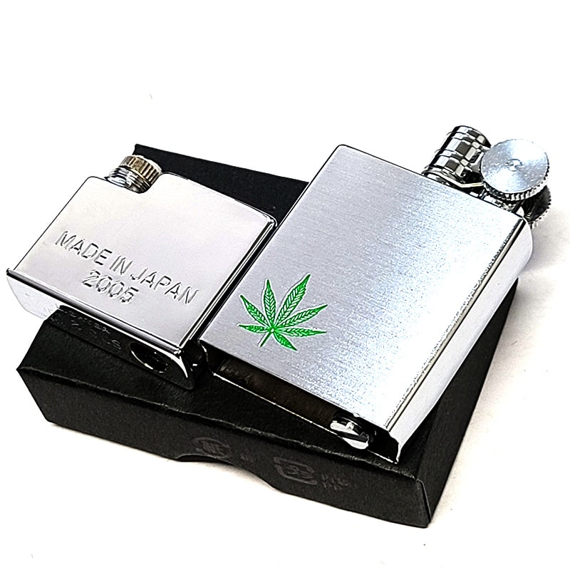 オイルライター マーベラス クロームサテン 絶版 日本製 フリント式