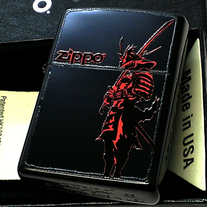 ZIPPO ライター 和柄 ジッポ ロゴ 武士 かっこいい 和風 マット ZIPPO ライター 和柄 ジッポ ロゴ 武士 かっこいい 和風 マット